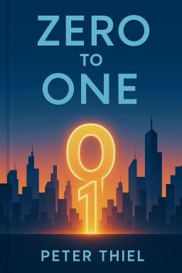 Zero to One: Notes on Startups, or How to Build the Future