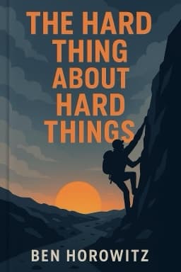 The Hard Thing About Hard Things