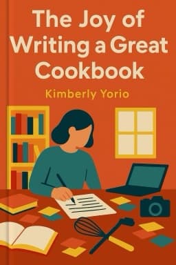 The Joy of Writing a Great Cookbook: How to Share Your Passion for Cooking from Idea to Published Book to Marketing It Like a Bestseller