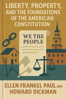 Liberty, Property, and the Foundations of the American Constitution