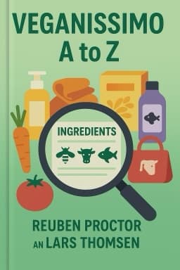 Veganissimo A to Z: A Comprehensive Guide to Identifying and Avoiding Ingredients of Animal Origin in Everyday Products
