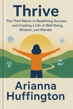 Thrive: The Third Metric to Redefining Success and Creating a Life of Well-Being, Wisdom, and Wonder