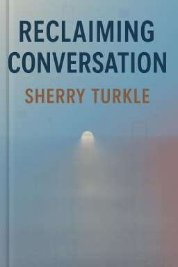 Reclaiming Conversation: The Power of Talk in a Digital Age