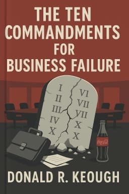 The Ten Commandments for Business Failure