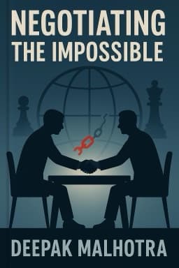 Negotiating the Impossible: How to Break Deadlocks and Resolve Ugly Conflicts (Without Money or Muscle)