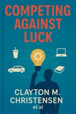 Competing Against Luck: The Story of Innovation and Customer Choice